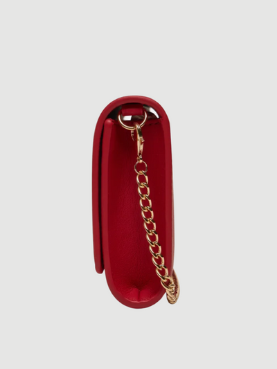 Clutch Red Love Moschino