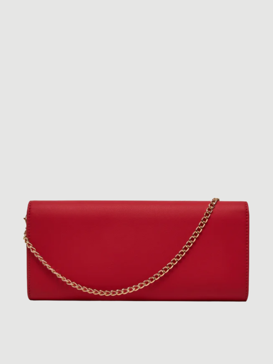 Clutch Red Love Moschino