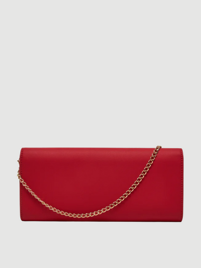 Clutch Red Love Moschino