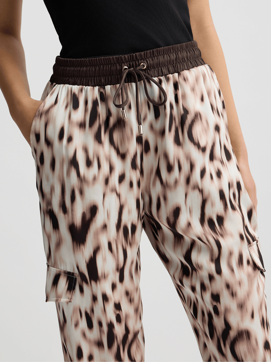 Calças Jogger acetinadas LIUJO