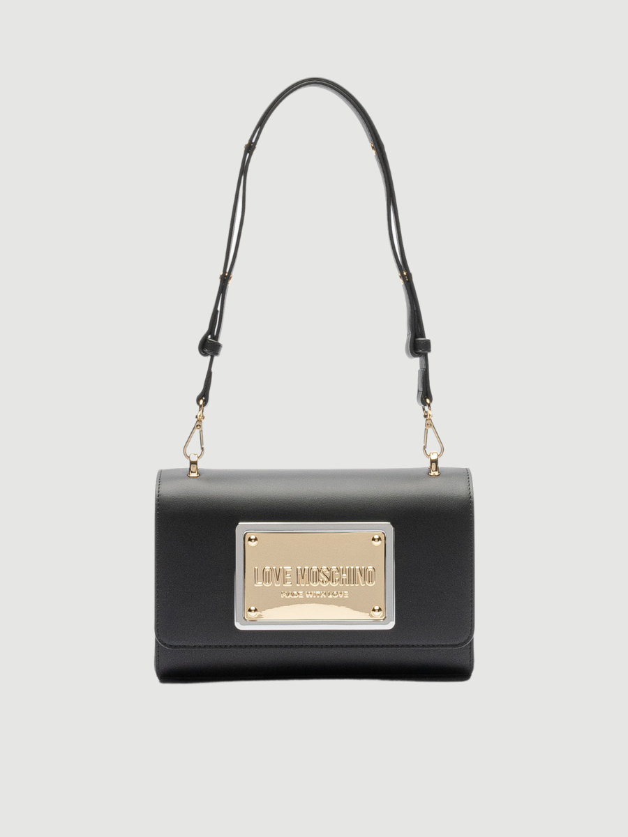 Mala Golden Plaque Love Moschino