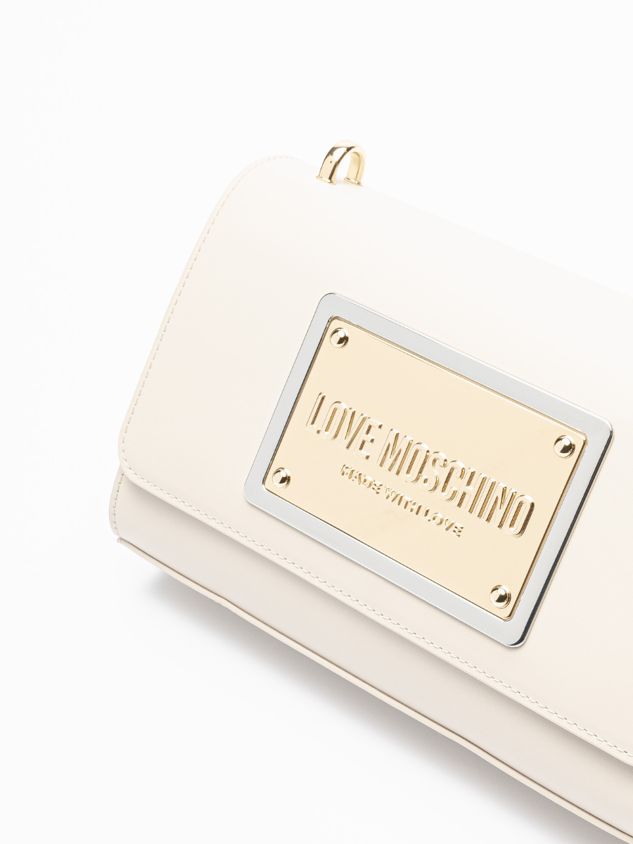 Mala Golden Plaque Love Moschino