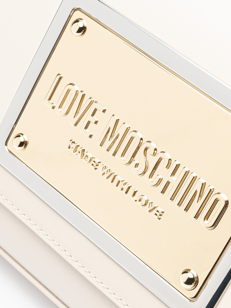 Mala Golden Plaque Love Moschino