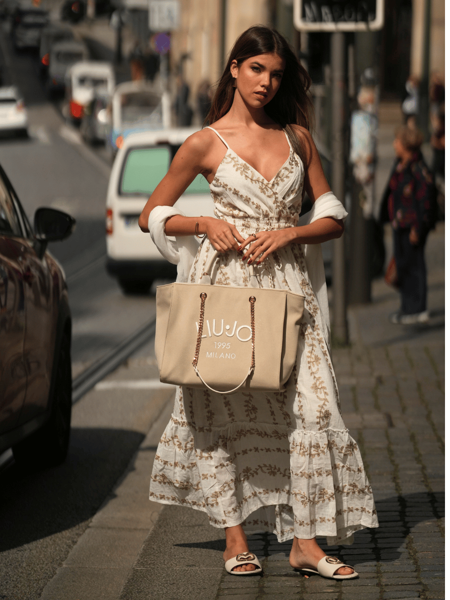 Shopper em algodão LIUJO