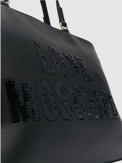 Tote com Lantejoulas Love Moschino