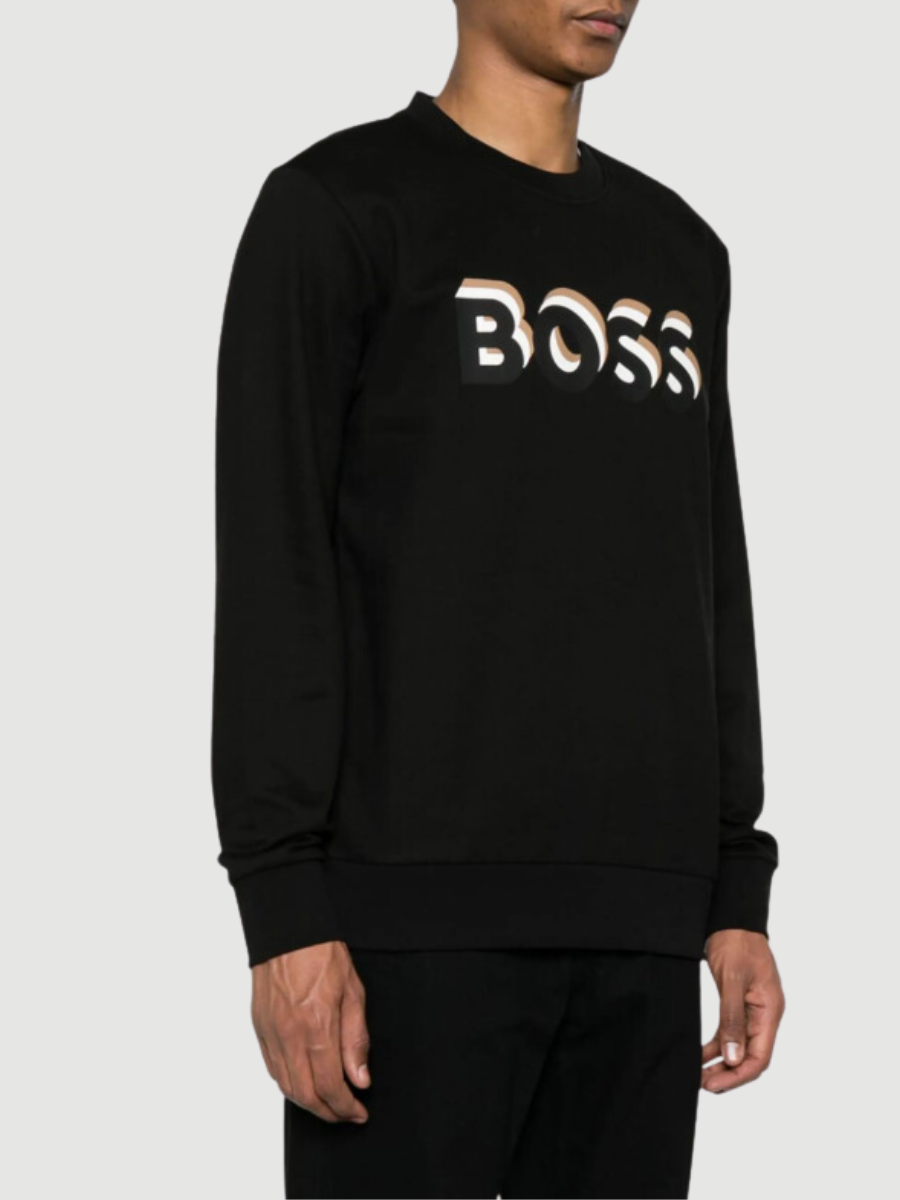 Sweater Logo Print BOSS