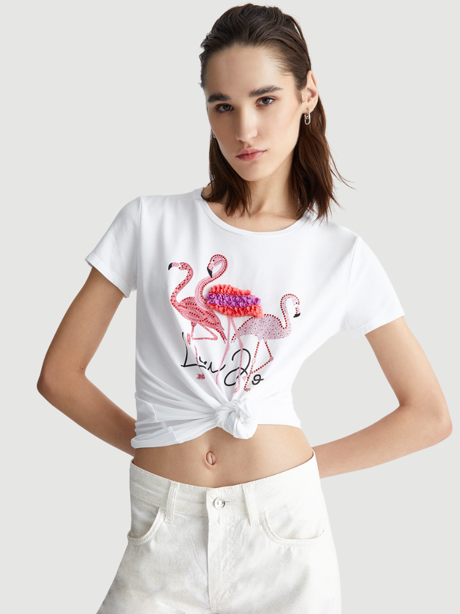 T-shirt Flamingo LIUJO