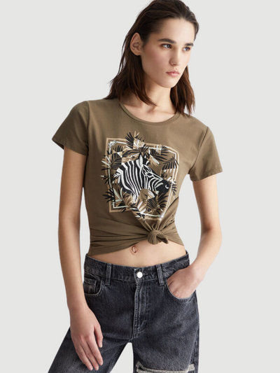 T-shirt Zebra LIUJO