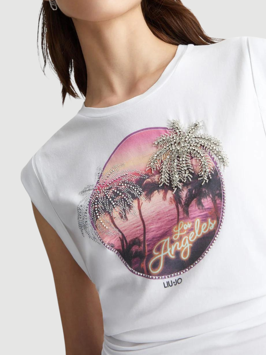 T-shirt Los Angels LIUJO