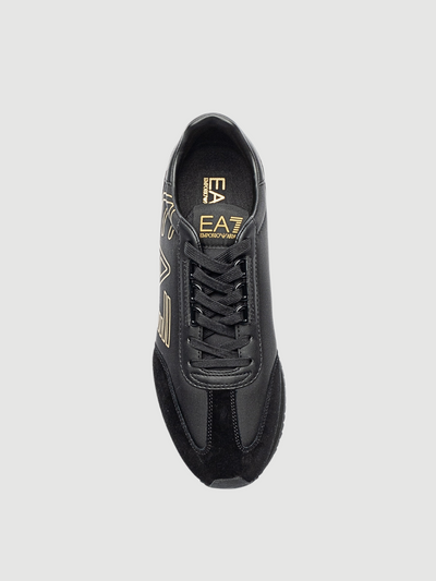 SNEAKERS GOLD LOGO EA7 EMPORIO ARMANI