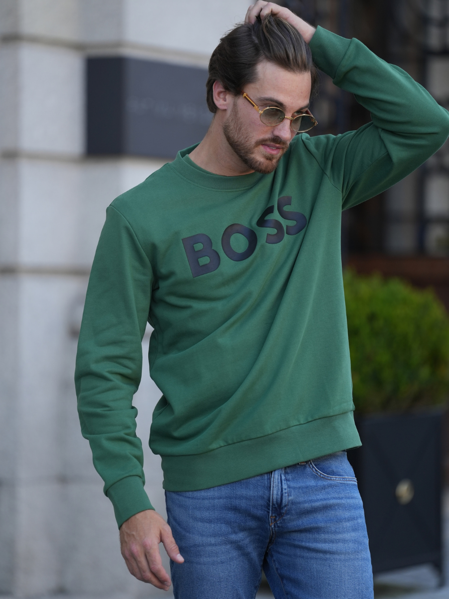 Sweater de algodão BOSS