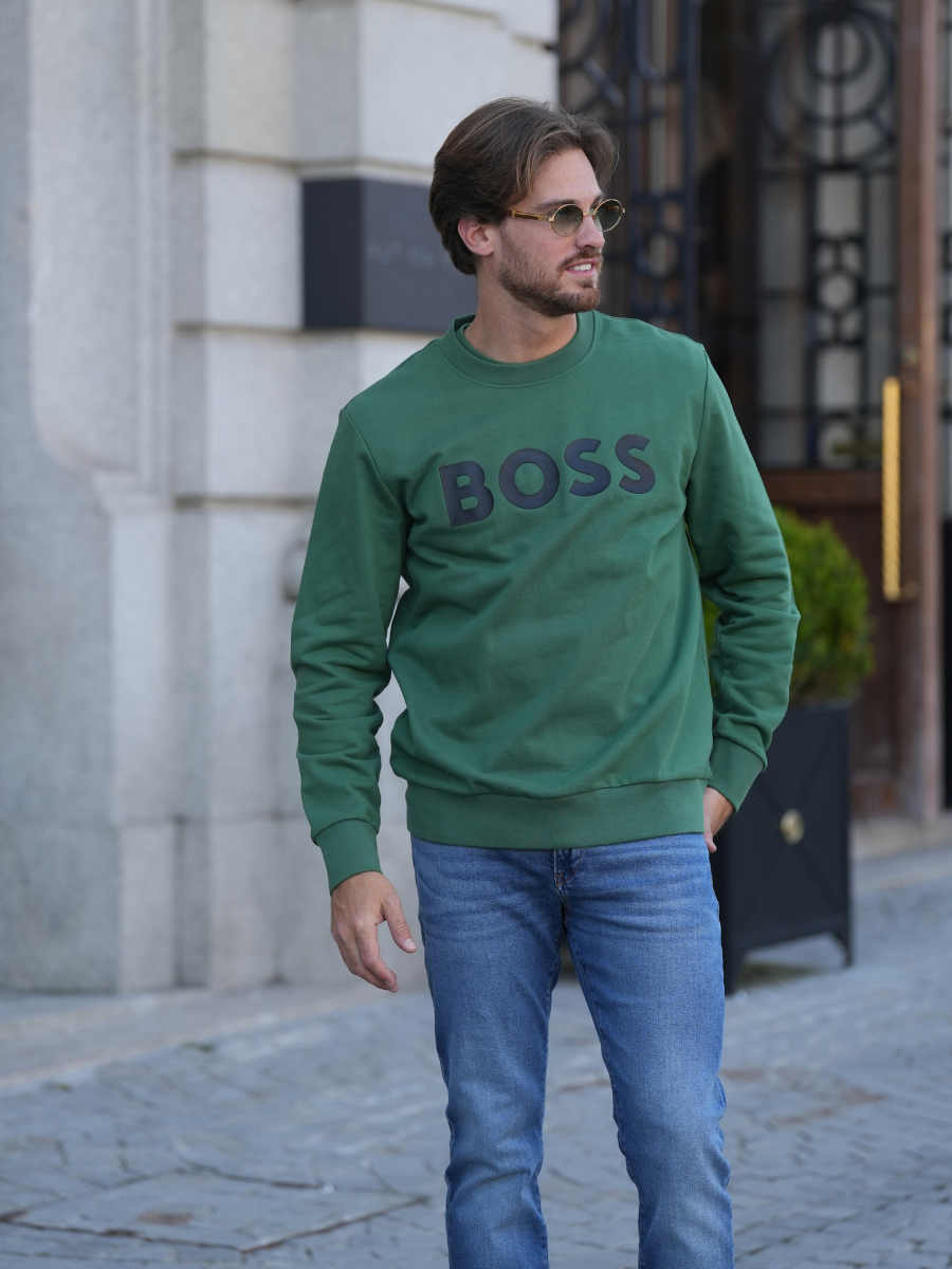 Sweater de algodão BOSS