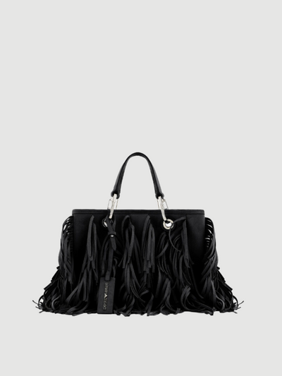 Mala Fringes Small Emporio Armani