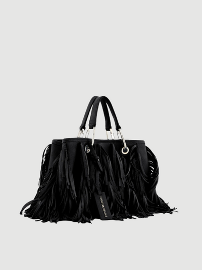 Mala Fringes Small Emporio Armani