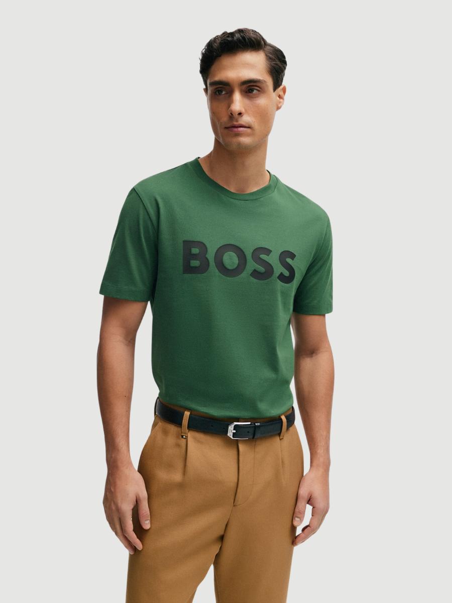 T-SHIRT JERSEY LOGO BOSS