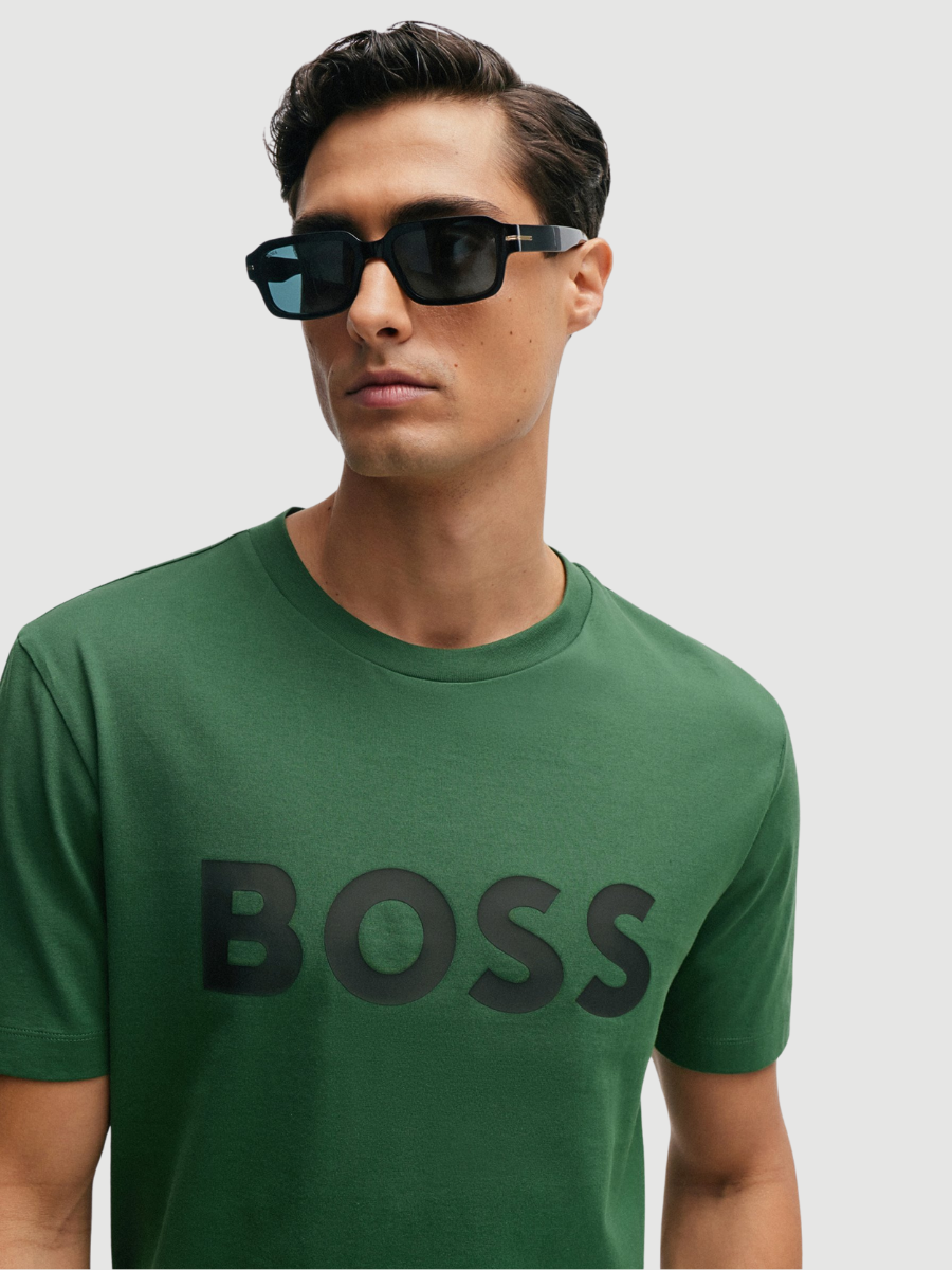 T-SHIRT JERSEY LOGO BOSS