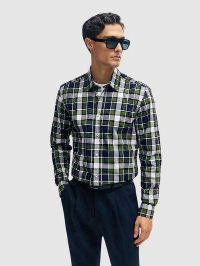 Camisa estampada Regular-Fit BOSS