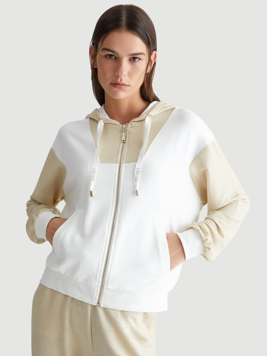 Hooded, eco-friendly sweatshirt LIU JO