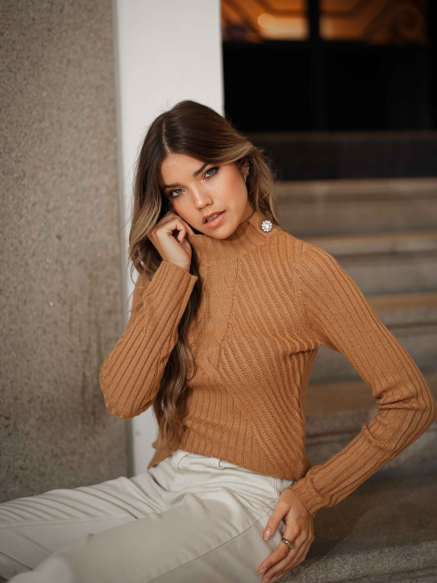 Wool blend jumper LIUJO