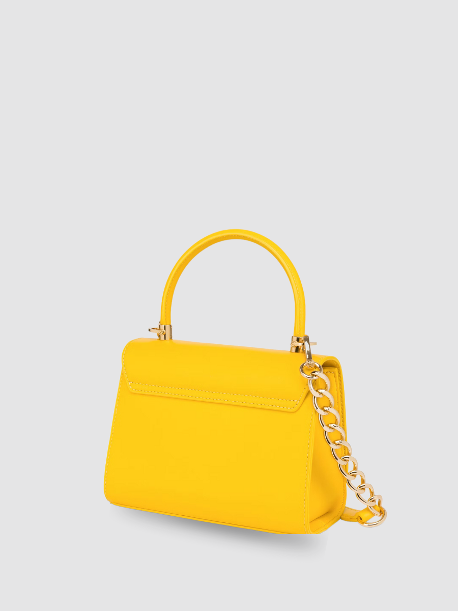 CALFSKIN HANDBAG LOVE MOSCHINO