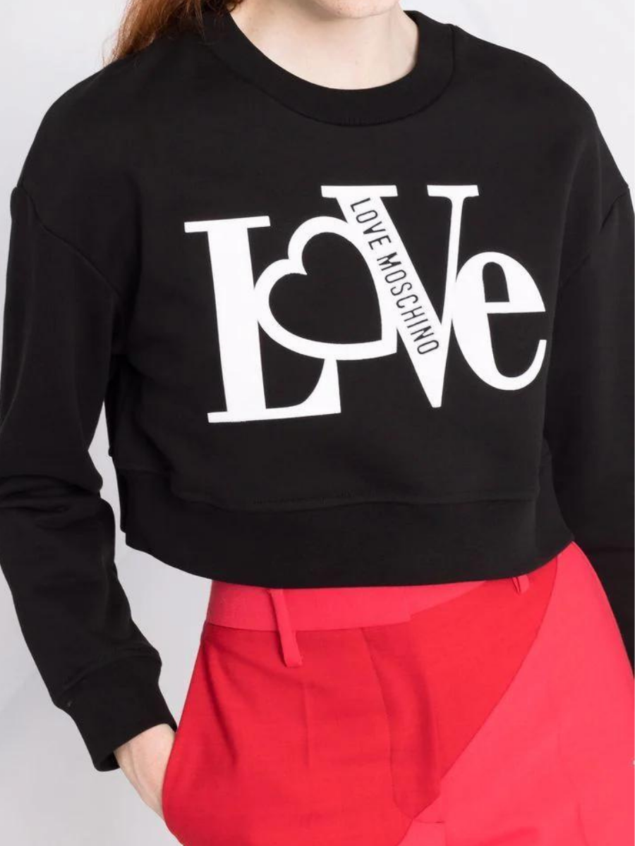 Love Moschino Camisola cropped | Rosamala.pt